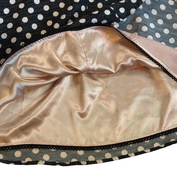 Anthropologie Maeve Polka Dot Cutout Fit & Flare Dress Women’s Size 6 - Picture 6 of 8